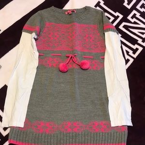 Girls sweater dress